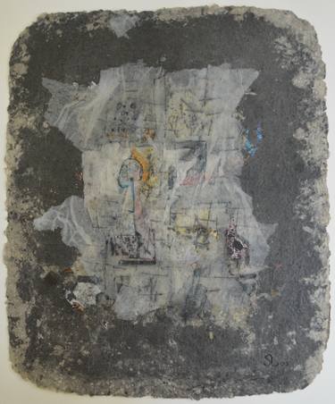 Original Abstract Collage by Sejben Lajos