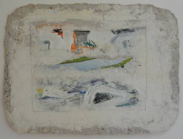 Print of Abstract Landscape Collage by Sejben Lajos