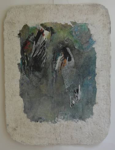 Original Abstract Collage by Sejben Lajos