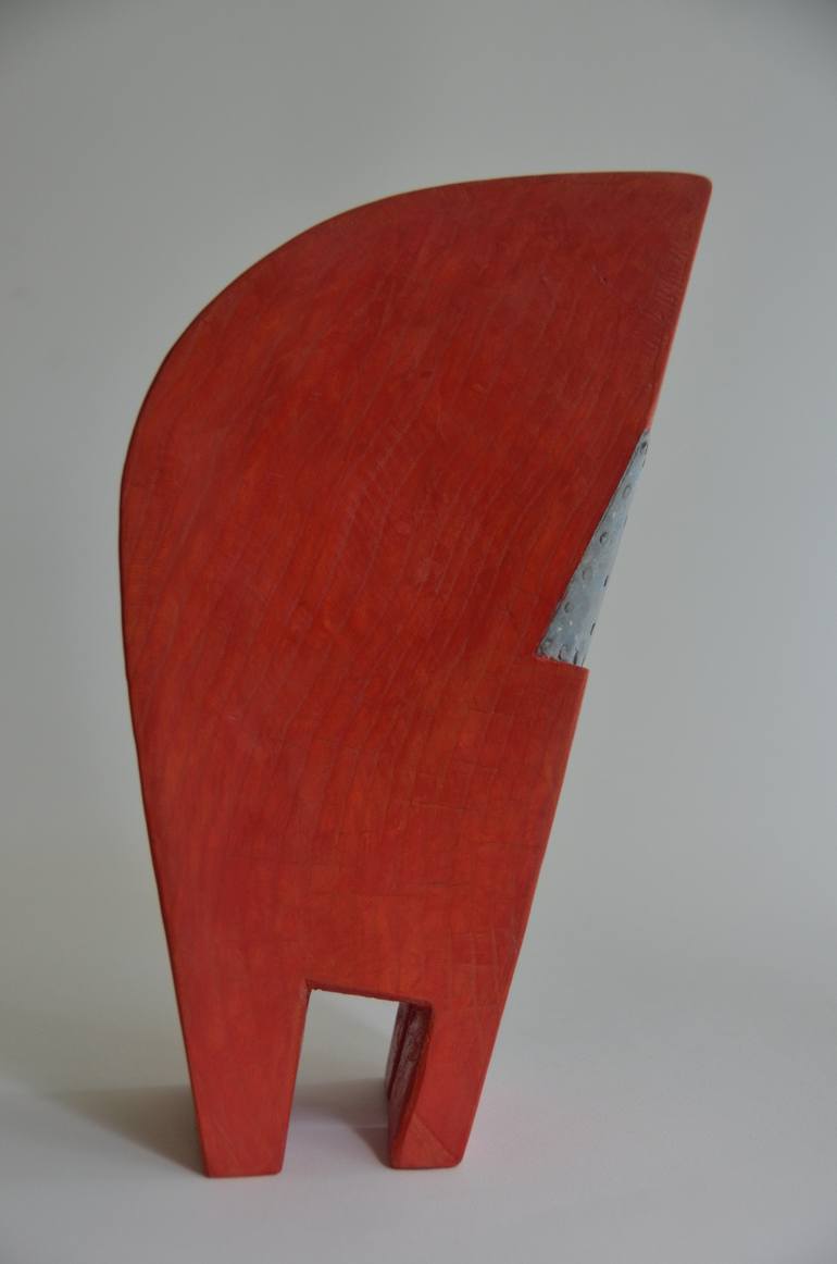 Original Cubism Abstract Sculpture by Sejben Lajos