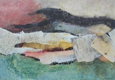 Print of Abstract Landscape Paintings by Sejben Lajos