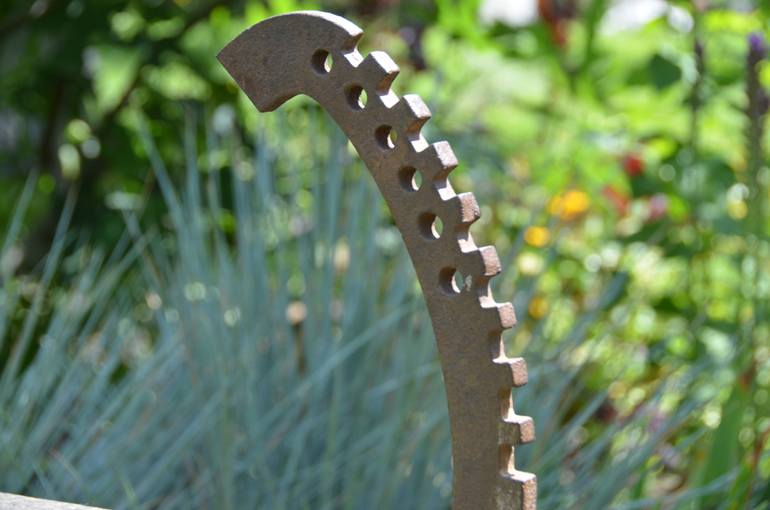 Original Abstract Geometric Sculpture by Sejben Lajos