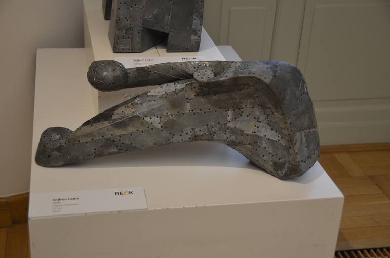 Original Cubism Abstract Sculpture by Sejben Lajos