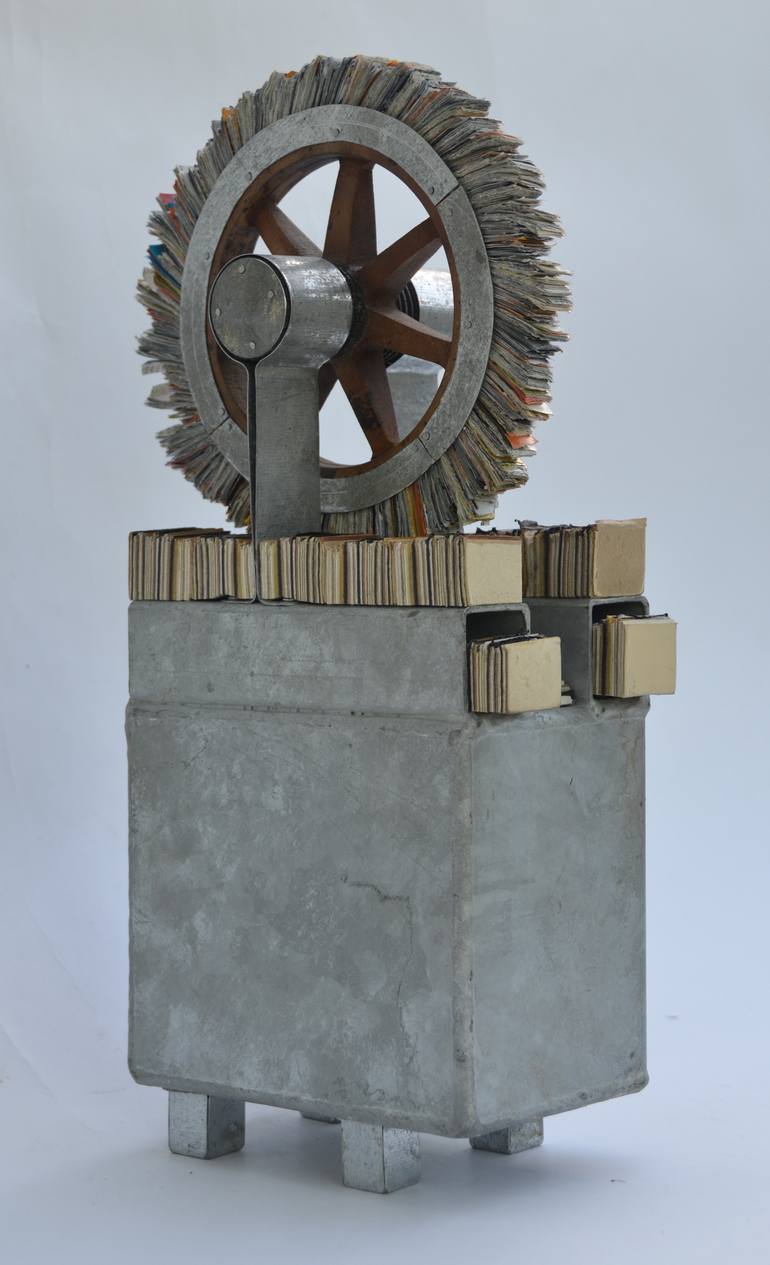 Original Conceptual Abstract Sculpture by Sejben Lajos