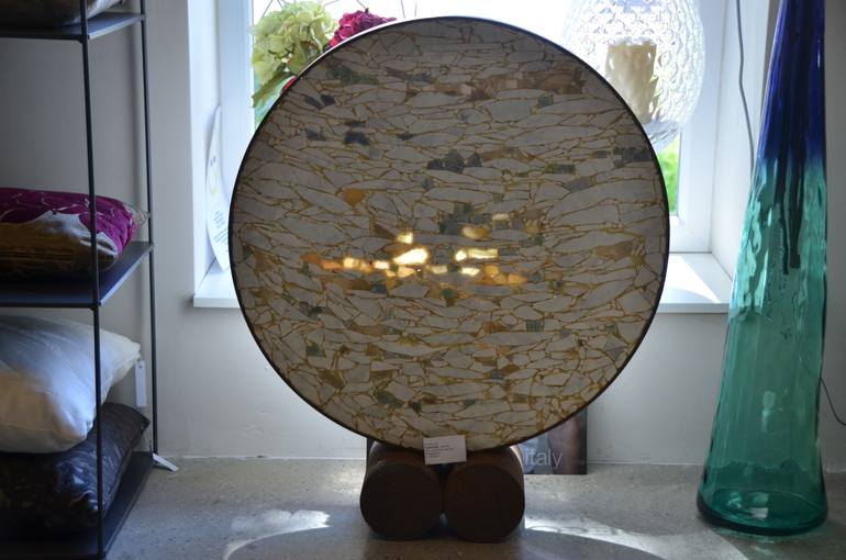 Original Abstract Garden Sculpture by Sejben Lajos