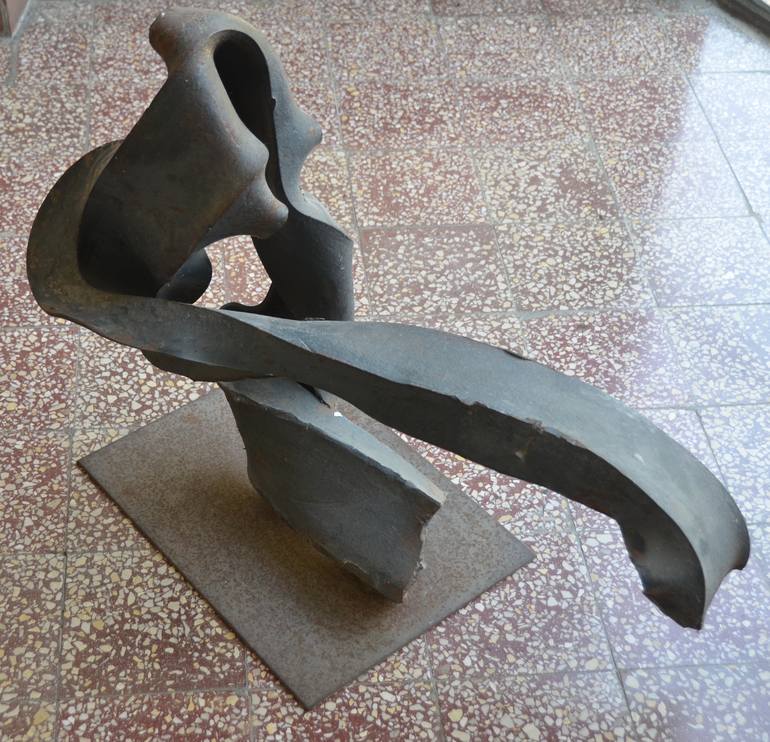 Original Abstract Garden Sculpture by Sejben Lajos