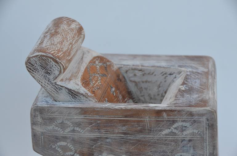 Original Figurative People Sculpture by Sejben Lajos