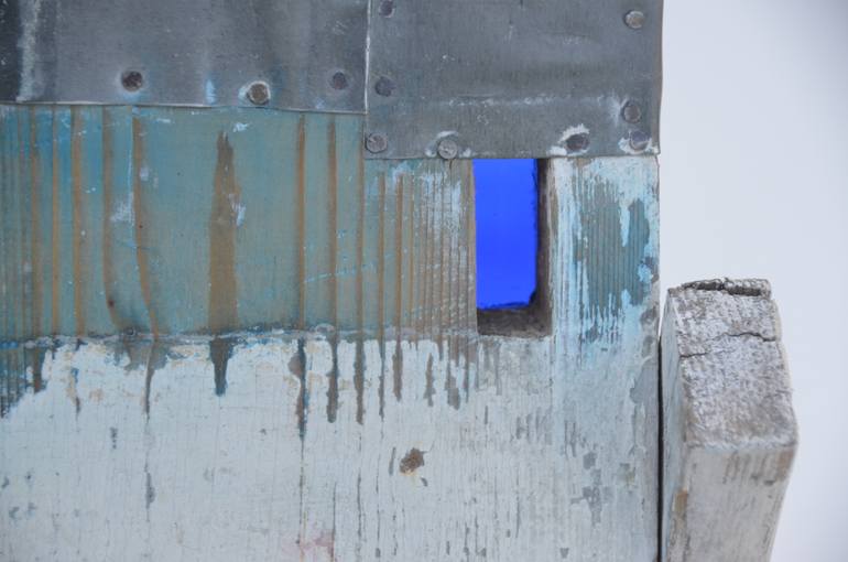 Original Abstract People Sculpture by Sejben Lajos