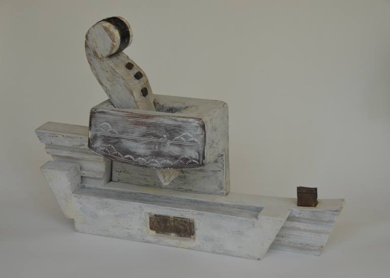 Original Figurative People Sculpture by Sejben Lajos