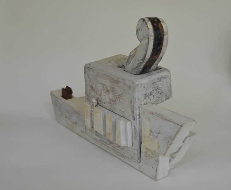 Original Figurative People Sculpture by Sejben Lajos