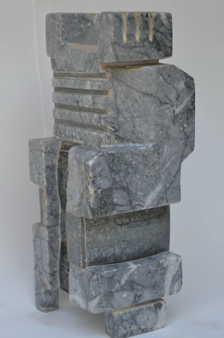 Original Abstract Sculpture by Sejben Lajos