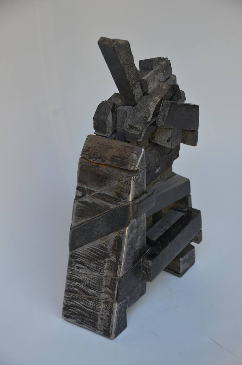Original Abstract Sculpture by Sejben Lajos