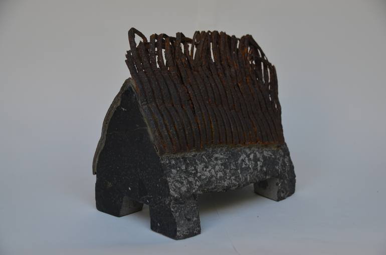 Original Abstract Sculpture by Sejben Lajos