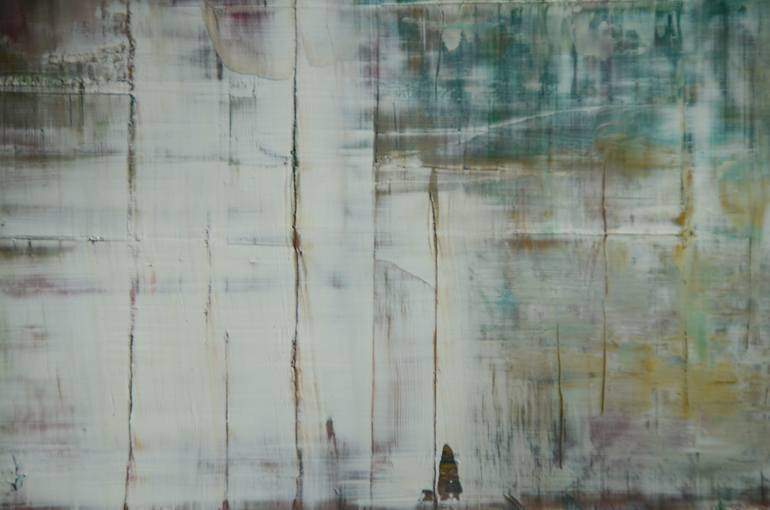 Original Minimalism Abstract Painting by Sejben Lajos