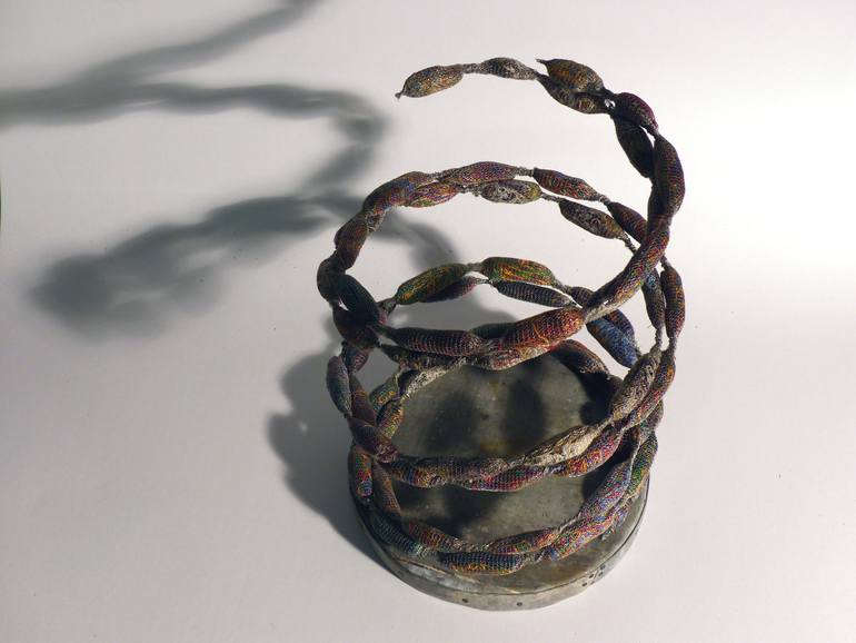 Original Cubism Abstract Sculpture by Sejben Lajos