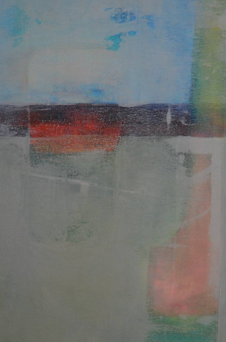 Original Abstract Expressionism Abstract Painting by Sejben Lajos