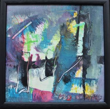 Print of Abstract Expressionism Abstract Paintings by Sejben Lajos