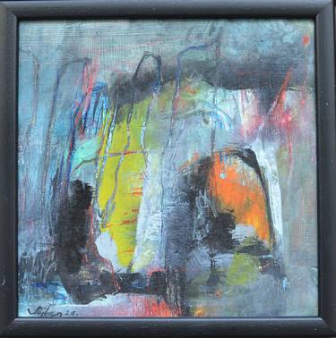 Print of Abstract Paintings by Sejben Lajos