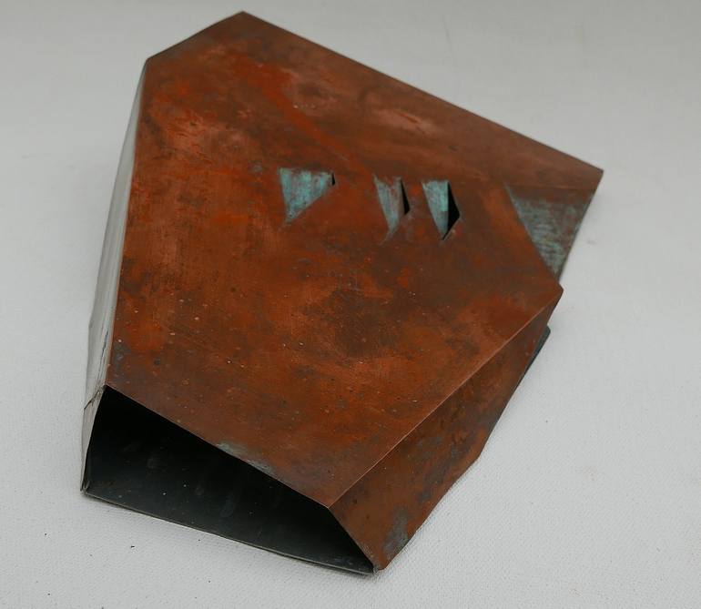 Original Cubism Abstract Sculpture by Sejben Lajos