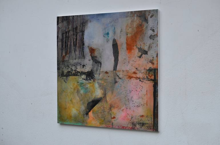 Original Abstract Painting by Sejben Lajos