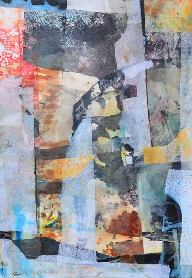 Print of Abstract Collage by Sejben Lajos