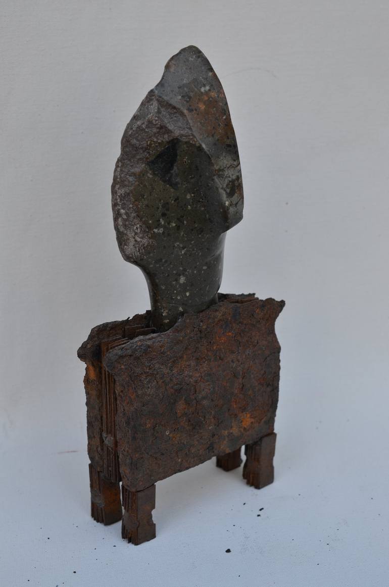 Original Figurative People Sculpture by Sejben Lajos