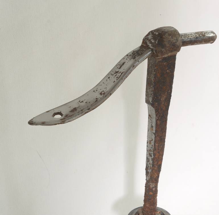 Original Abstract People Sculpture by Sejben Lajos