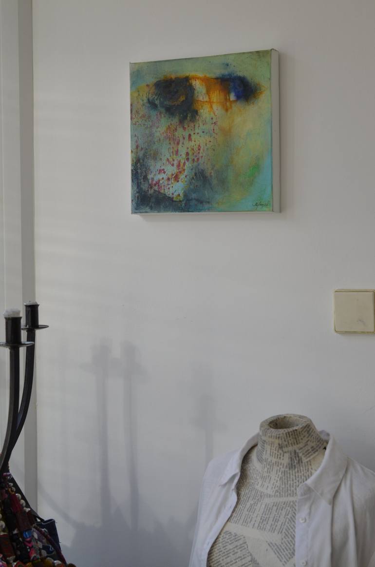 Original Abstract Painting by Sejben Lajos