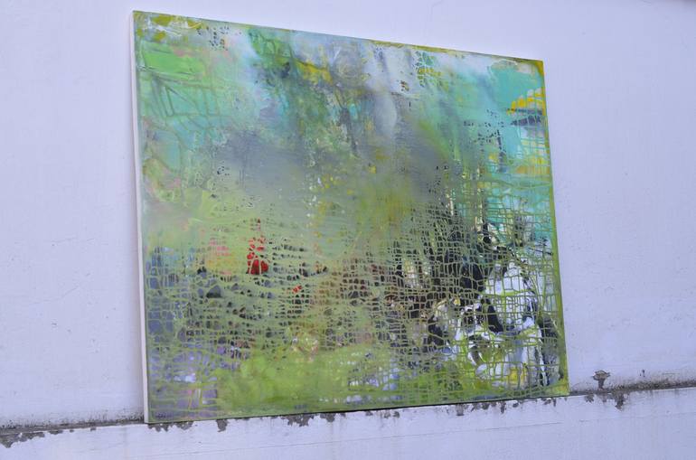 Original Abstract Painting by Sejben Lajos