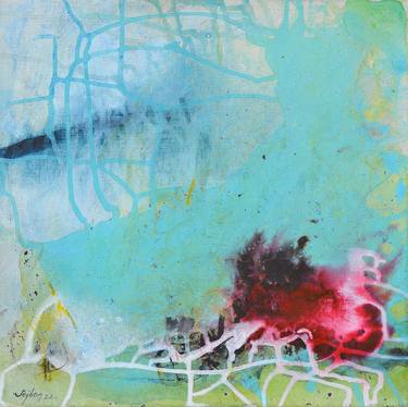 Print of Abstract Paintings by Sejben Lajos