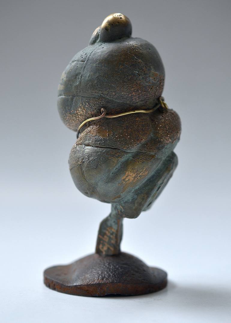 Original Cubism Women Sculpture by Sejben Lajos