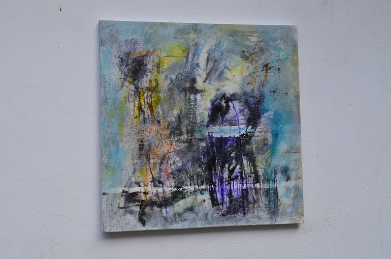 Original Abstract Painting by Sejben Lajos