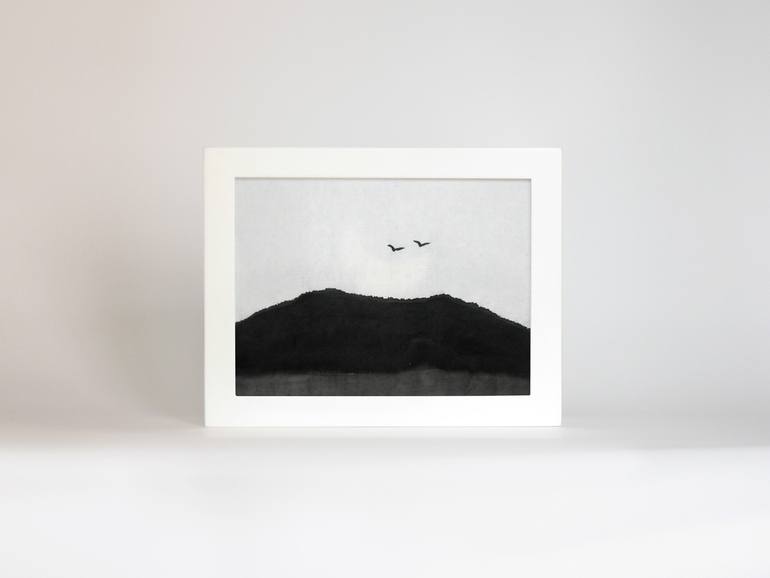 Original Abstract Landscape Painting by Xiang Li