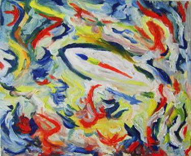 Original Abstract Expressionism Performing Arts Paintings by Tullio Mesi