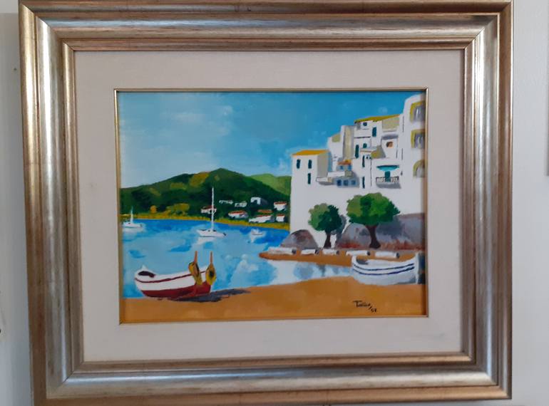 Original Impressionism Outer Space Painting by Tullio Mesi