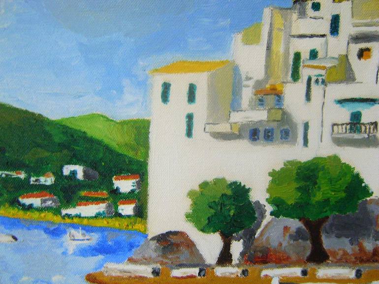 Original Impressionism Places Painting by Tullio Mesi