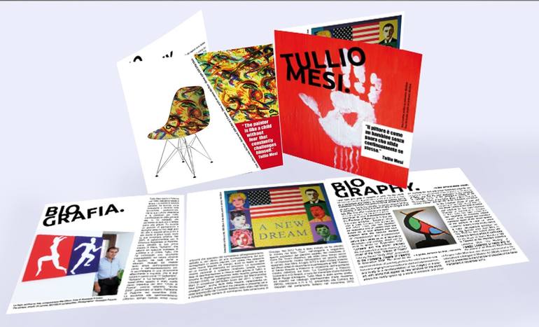 Original Impressionism Outer Space Painting by Tullio Mesi