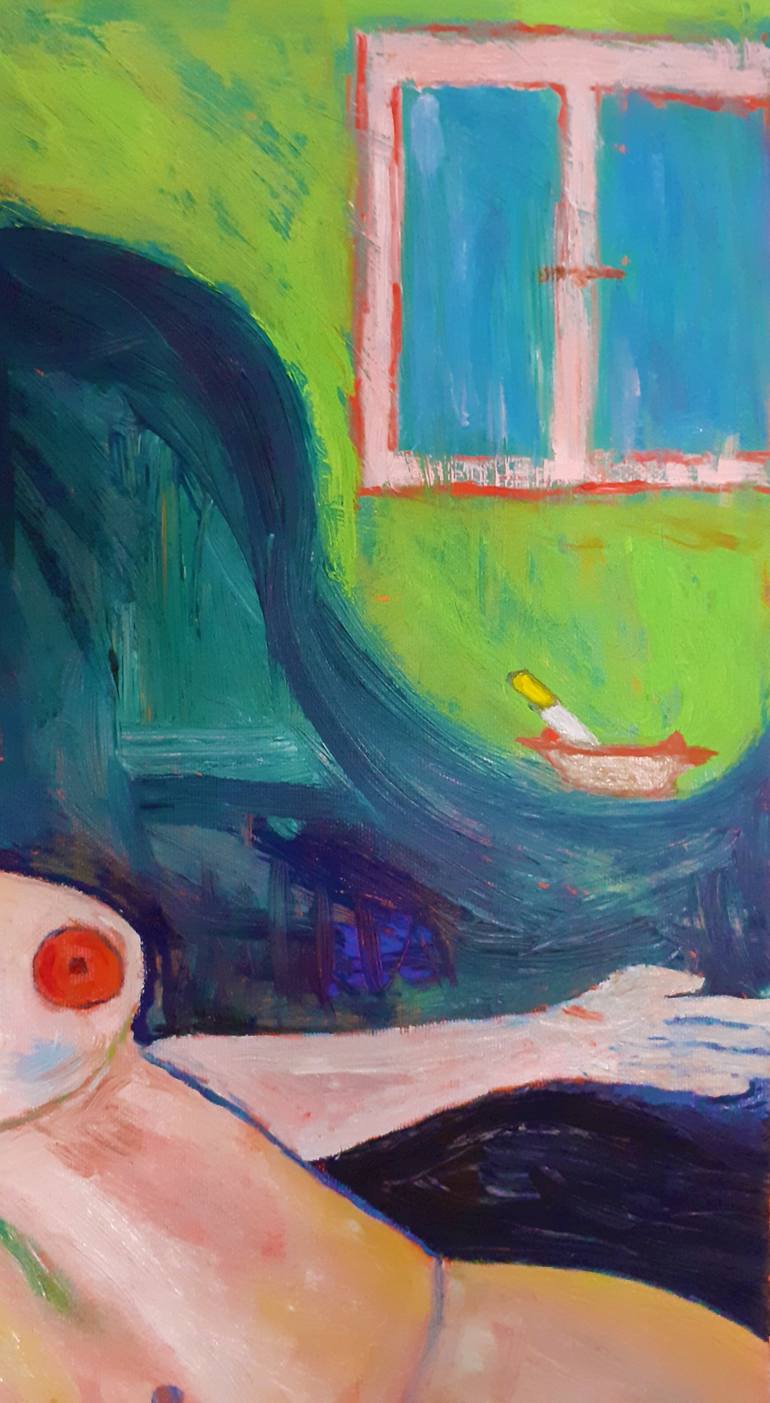 Original Figurative Nude Printmaking by Tullio Mesi