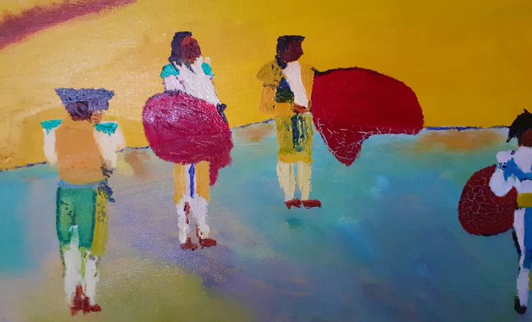 Original Expressionism Other Painting by Tullio Mesi