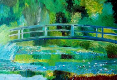 Original Impressionism Landscape Painting by Pawel Prus