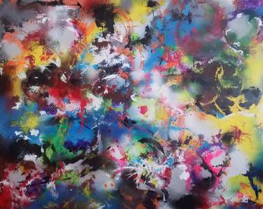 Original Abstract Culture Paintings by Komla Adjaka