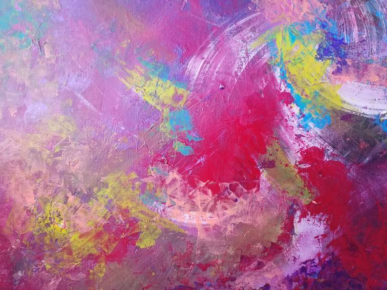 Original Abstract Painting by Komla Adjaka