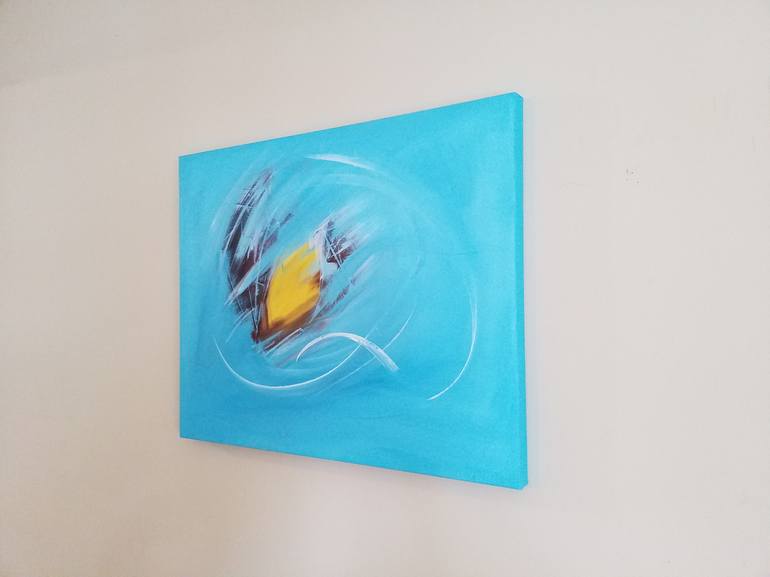 Original Abstract Painting by Komla Adjaka