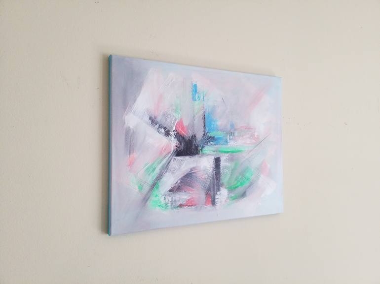 Original Abstract Painting by Komla Adjaka