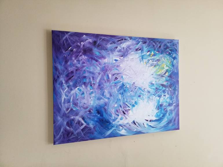 Original Abstract Painting by Komla Adjaka