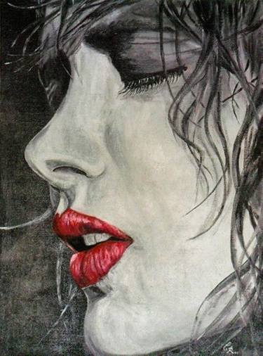 Print of Figurative Women Paintings by Catia Biso