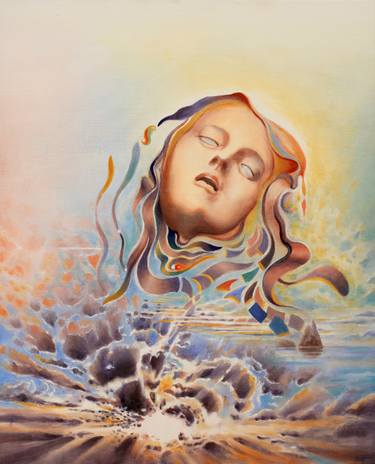 Print of Surrealism Classical mythology Paintings by Alain Amar