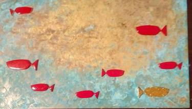 Original Fish Painting by Massimo Fusconi