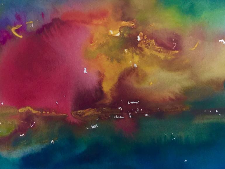 Original Abstract Landscape Painting by Chris Owen