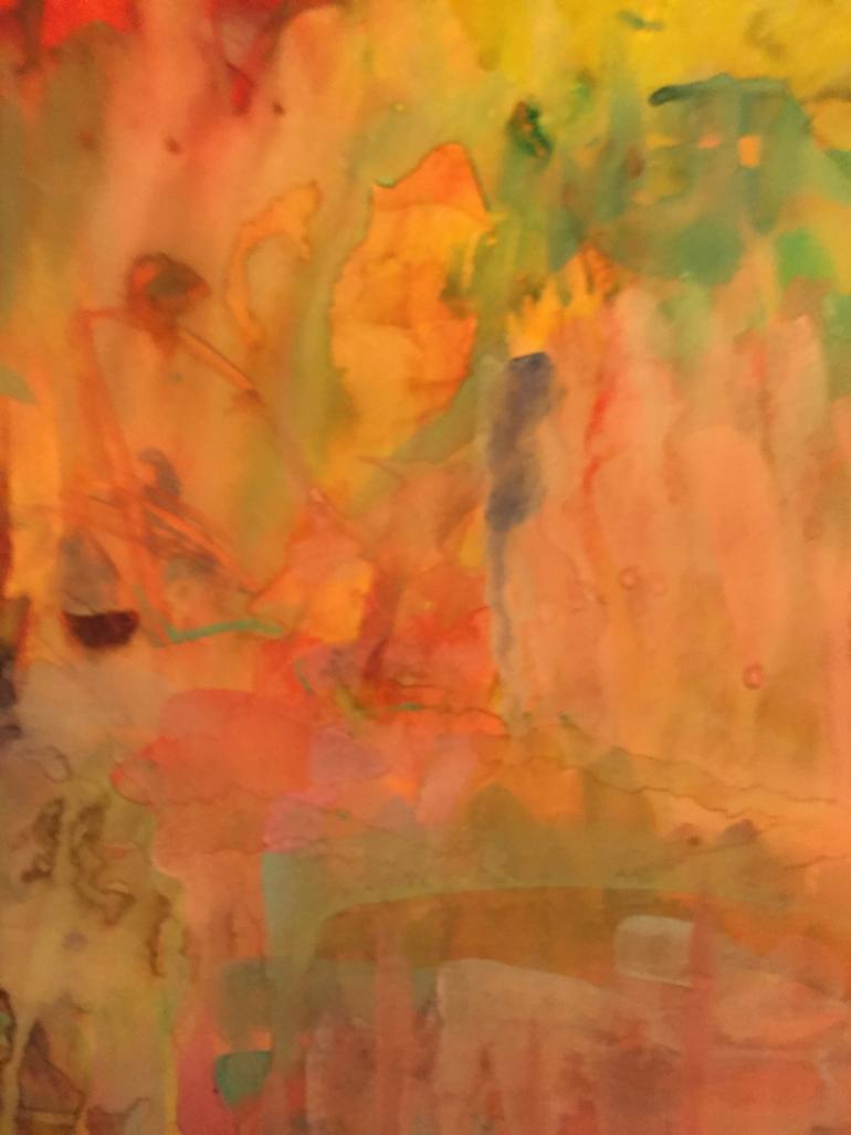 Original Abstract Expressionism Abstract Painting by Chris Owen
